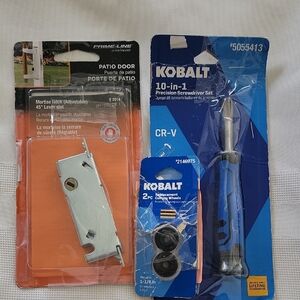 Kobalt 10-in-1 Precision Screwdriver Set with Replacement Cutting Wheels & Latch